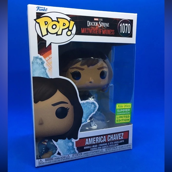 Funko Pop! Doctor Strange Multiverse of Madness: America Chavez #1070 - Picture 1 of 6